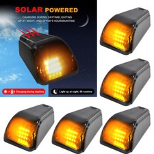 5x Car Truck Solar Powered Cab Marker Roof Lights Turn Signal Wireless For Ford