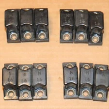 One Lot of 3  Allen Bradley  N16  Thermal Overload Relay Heater Element AB