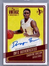 2021-22 Onyx Vintage #VADB Dwayne Bacon Blue Signatures /50