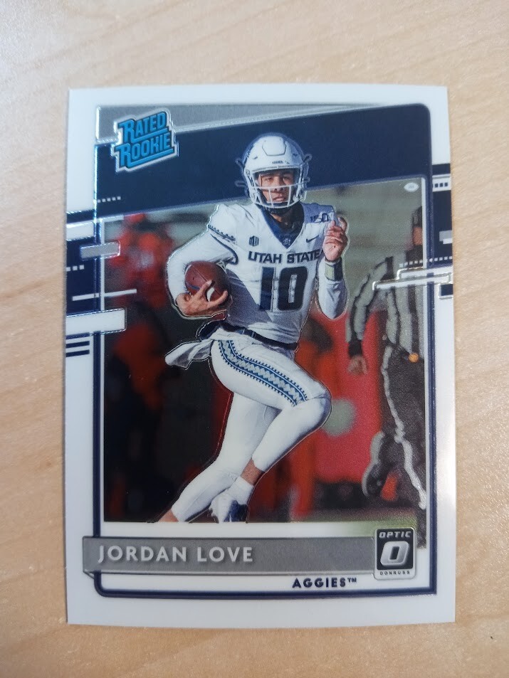 2020 Panini Chronicles Draft Picks - Donruss Optic Jordan Love Draft Picks #7