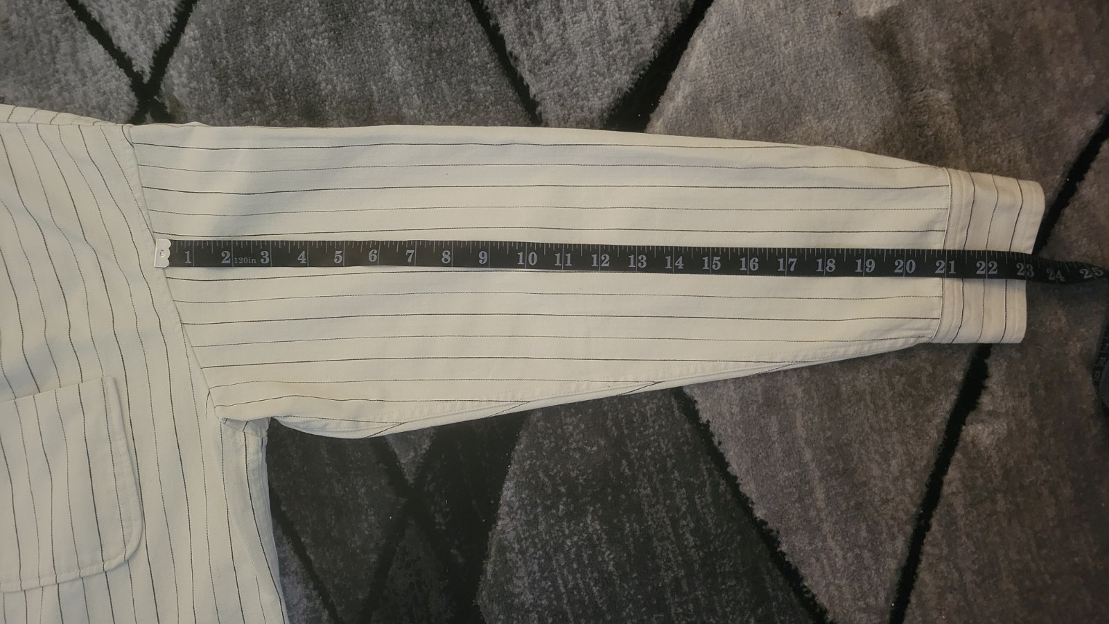 BEAMS PLUS | Herringbone work jacket | L | Men Cotton Ivory | Near Mint | Japan