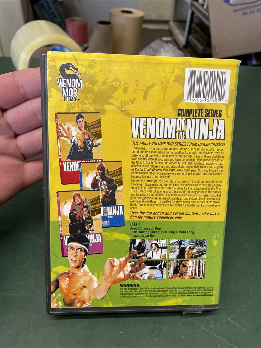 Venom Of The Ninja Complete Series Color Dubbed Widescreen