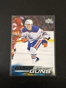 2022-23 UD Young Guns DYLAN HOLLOWAY Rookie Card# 461