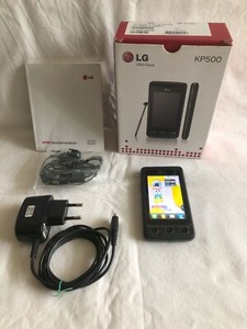 LG Cookie KP500 Handy Smartphone Mobiltelefon simlockfrei Ersatzteilspen.Bastler