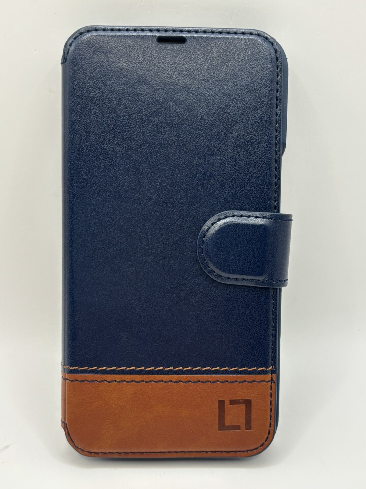 LUPA Legacy iPhone 15 Wallet Case with Card Holder in Blue or Desert Tan-image
