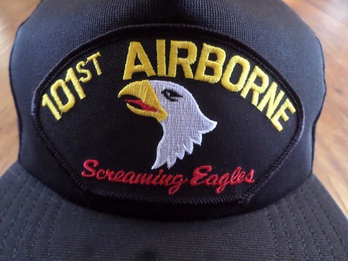 U.S ARMY 101st AIRBORNE HAT SCREAMING EAGLES CAP U.S.A MADE - Picture 2 of 7