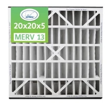 Trion Air Bear 266649-103 - 20" x 20" x 5" Pleated Air Filter, MERV 13