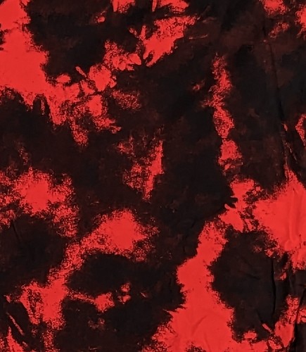 TC2 LuLaRoe Tall & Curvy2 Leggings Rot Schwarz Batik Neu mit Etikett W54 Neu - Bild 2 von 6
