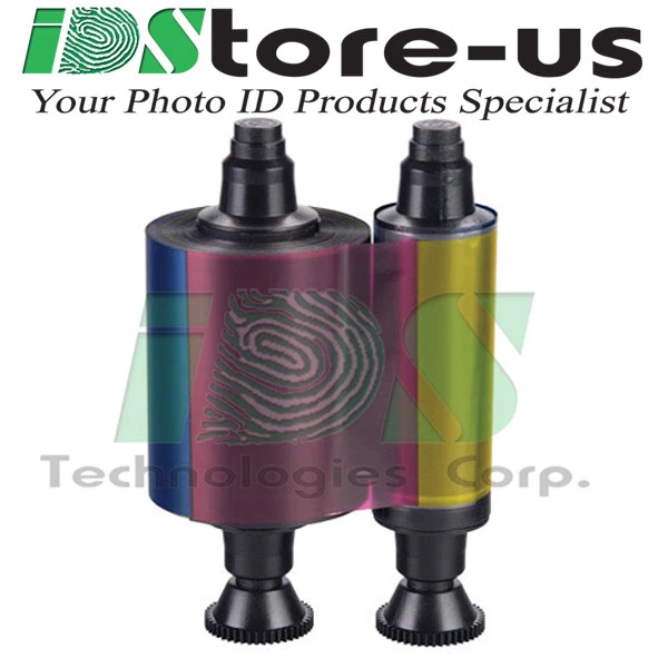 R3011 Evolis  Color Ribbon 5 Panel YMCKO 200 Images Pebble Dualys Securion - New - Image 2 of 3