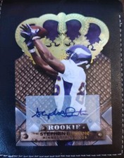 Stephen Burton 2011 Panini Crown Royale Gold Signatures Rookie Auto RC #192 /499