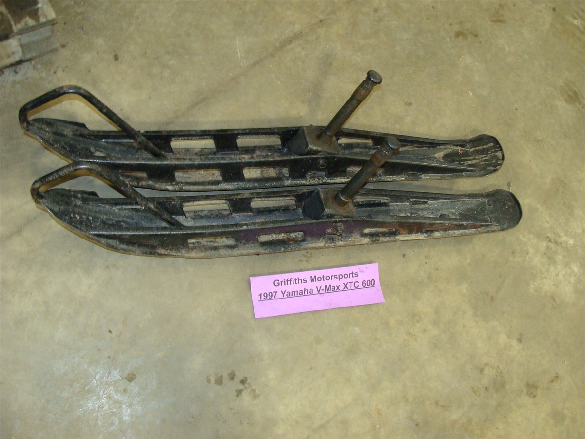 1997 YAMAHA VMAX 600 XTC oem original metal skid carbides spindles