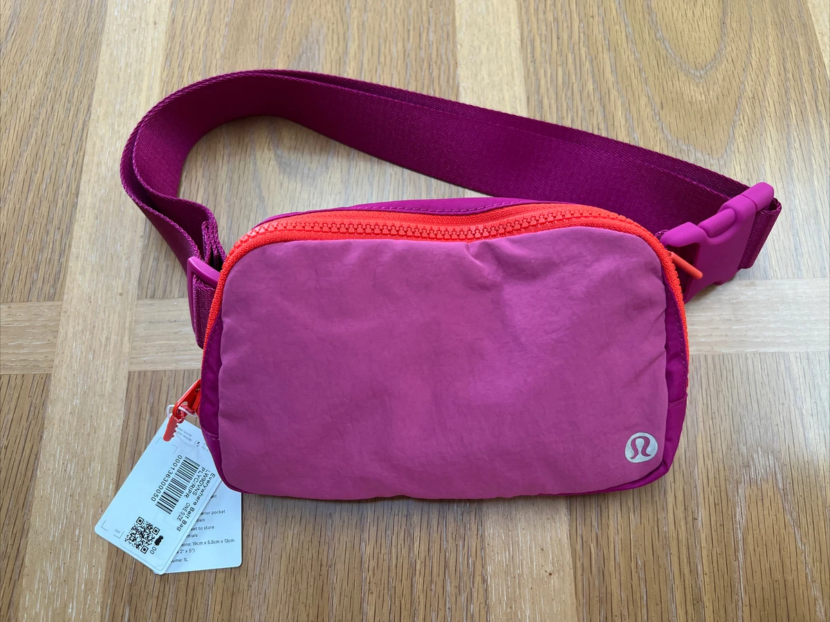 NWT Original OG LULULEMON Everywhere Belt Bag Pink Lychee Raspberry  PLYC/RIPR