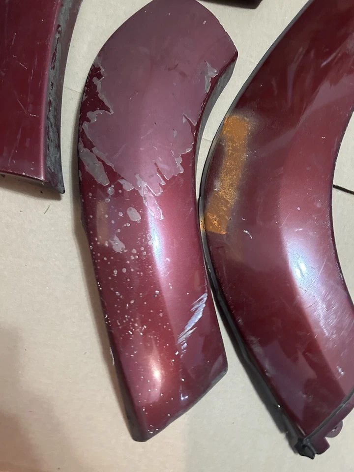 Toyota Land Cruiser FJ80 1991-1997 guardabarros llamaradas arcos de rueda carrocería trasero izquierdo+derecho Foto 4 de 4