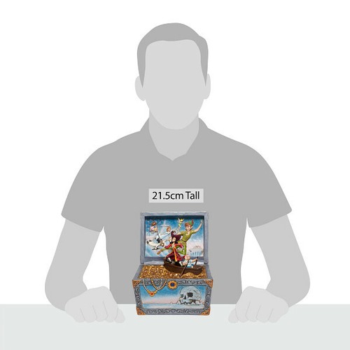 Jim Shore Disney Traditions Peter Pan Treasure Chest Scene NIB 6008063 - Picture 6 of 6