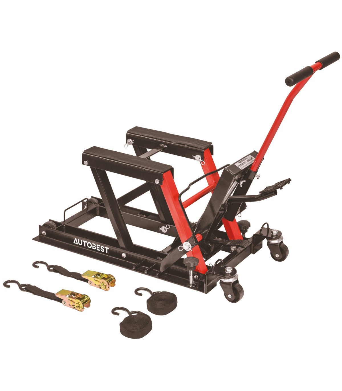 Lève moto 680 kg AUTOBEST table élévatrice hydraulique pour garage