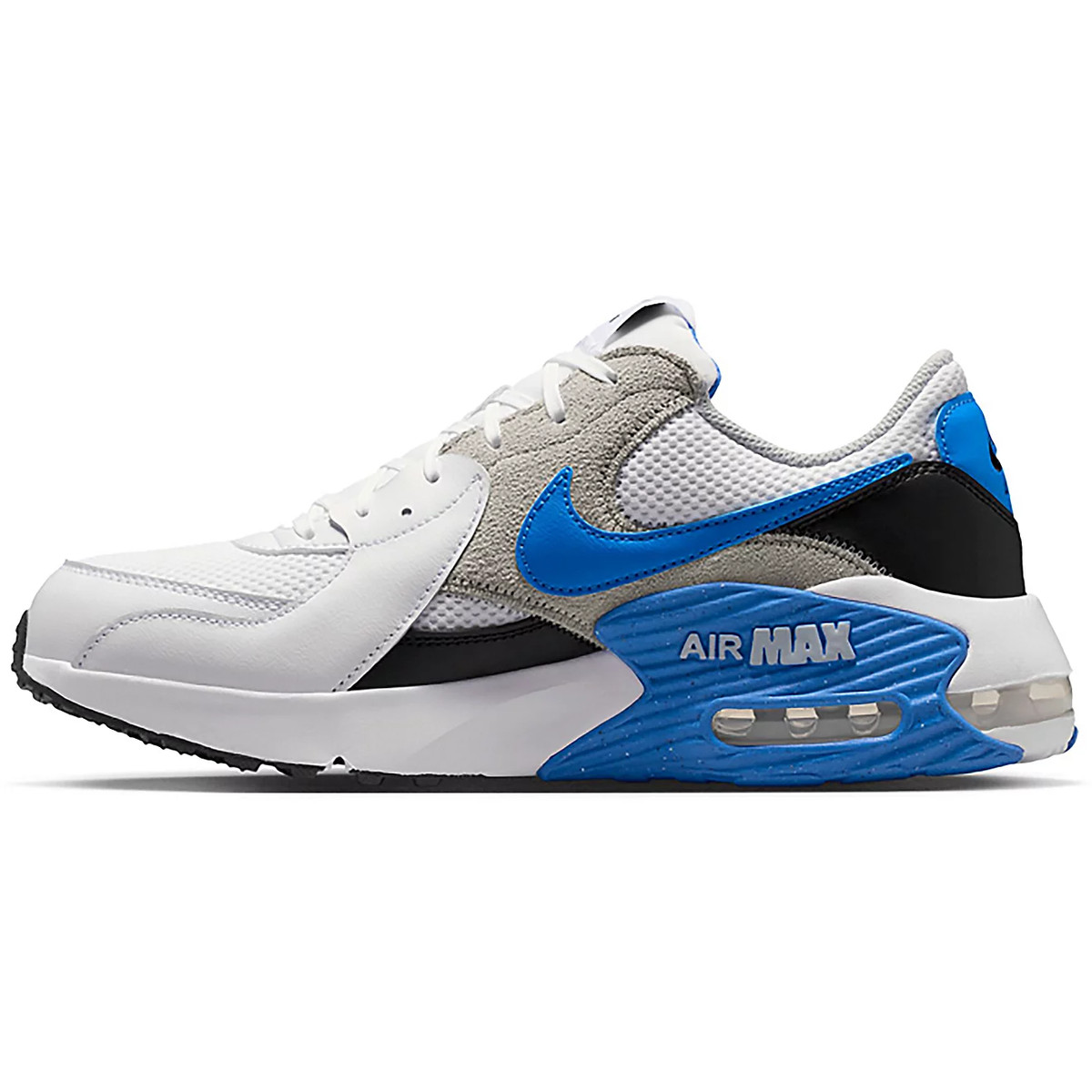 Men’s Nike Air Max Excee Shoe-White/Blue/Gray/Black — product photo 9 of 9