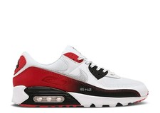 Nike Air Max 90 White Black University Red for Sale  display picture 1