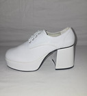 Funtasma JAZZ-02 Men's Size 9 White Patent Platform Disco Retro Costume Shoes — photo 2