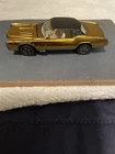 1968 Hot Wheels Redline Custom Eldorado Gold Metallic Black Roof White Interior