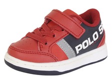 Polo Ralph Lauren Toddler Boy's Belden-PS Red/Navy Sneakers Shoes