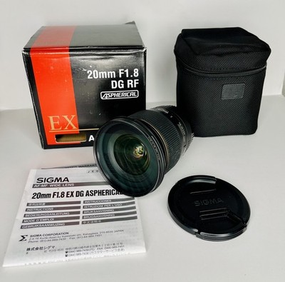 SIGMA 20mm F/1.8 EX DG Aspherical Lens For Canon EF mount