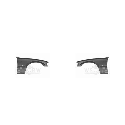 VAN WEZEL Kotflügel Set vorne links rechts für BMW 3er Cabriolet E46