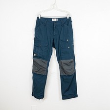 FjallRaven Men's Vidda Pro Ventilated Pants Outdoor Hiking Blue 33"-34"