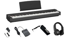 Piano numérique Yamaha P-225B 88 touches action pondérée CFX noir neuf