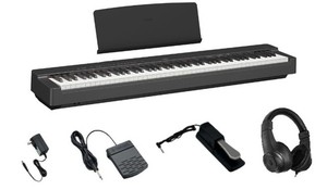 Yamaha P-225B 88 Action pondérée numérique de piano clé CFX Nouveau Noir