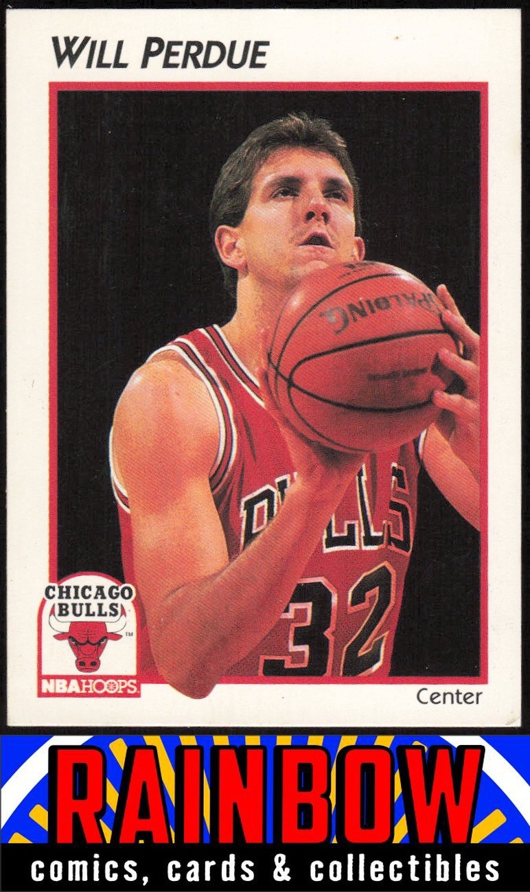 1991-92 Hoops McDonald's #69 Will Perdue Chicago Bulls