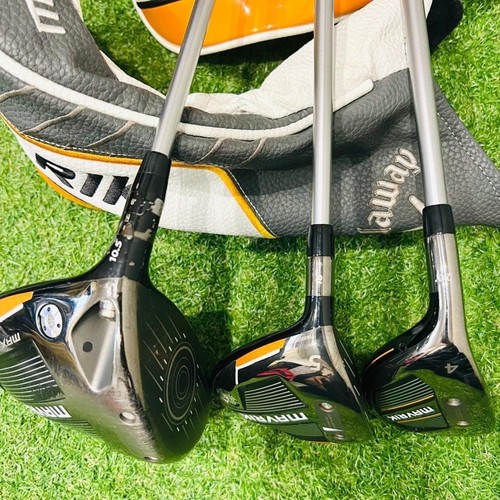 Callaway Mavrik Lefty Wood 10.5°, 5w 18° & 4U 20° / Diamana40/50 R/SR - Picture 8 of 17