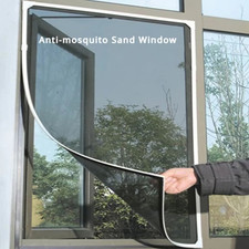 Window Fly Screen & Insect Net | Bug Net Mosquito Net Mesh for Windows White