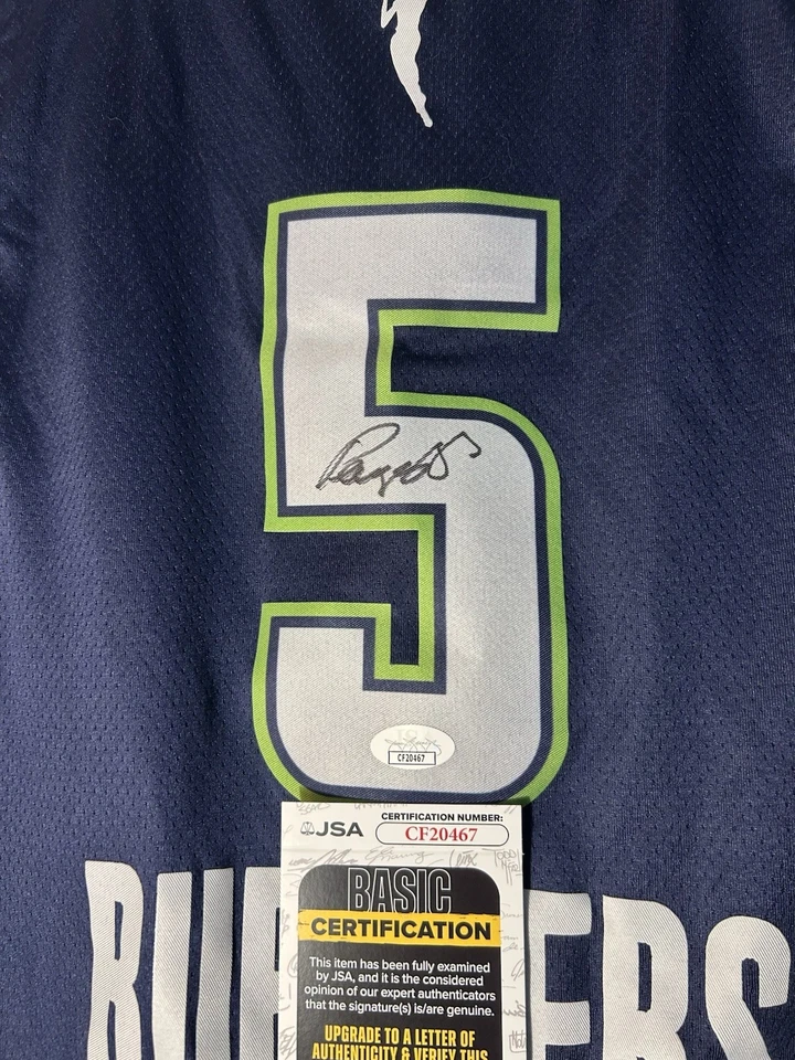 Paige Bueckers Signed Dallas Wings WNBA Jersey Autograph UConn JSA COA - Image 3 of 4