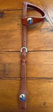 PRETTY  Handmade SLIDING EAR HEADSTALL By Ton...