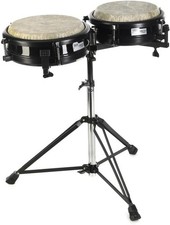 Toca Congas Drums Portable Commuter Travel 10"  11" w/ Double Stand