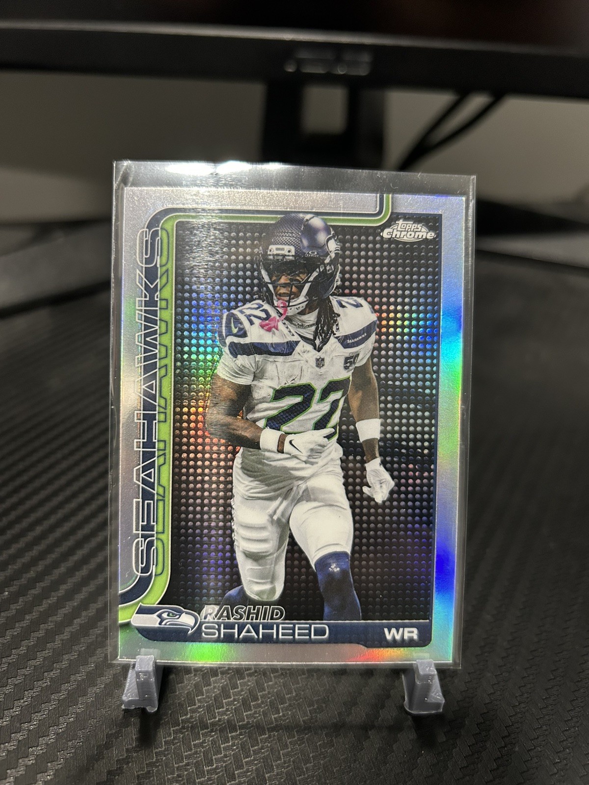 2025 Topps Chrome #218 Rashid Shaheed Silver Lightboard Refractor SSP Case Hit