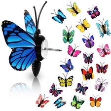 Epakh 30 Pcs Butterfly Thumb Tacks Decorative 0.37 inches, Assorted