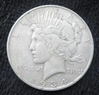 1934-D Peace Dollar  * 90% Silver  * Denver Mint * 6102