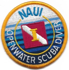 Vintage NAUI Openwater Scuba Diver Patch N05