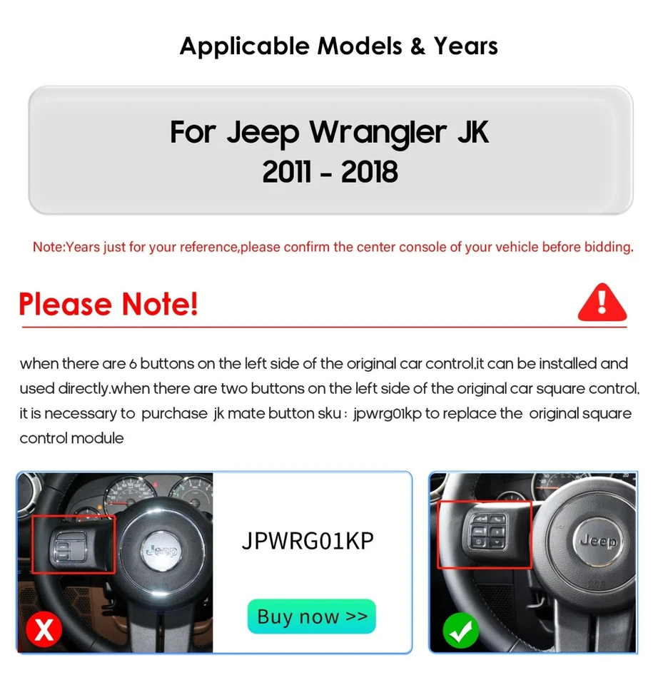 Velocímetro de cuadro de instrumentos con pantalla digital de automóvil para Jeep Wrangler 2011-17 EE. UU. Foto 3 de 4