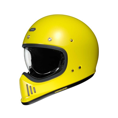Shoei Ex Zero GELB Motorradhelm Motorrad
