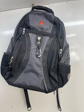 Swissgear ScanSmart Laptop Backpack Black TSA Friendly Fits to 17 NWOT P155