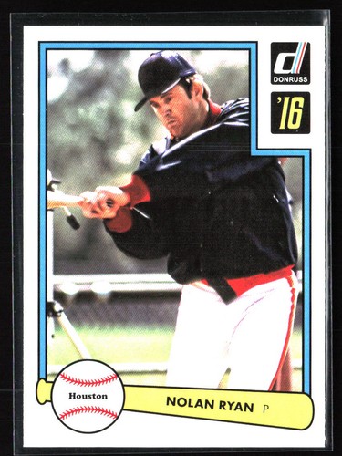 Nolan Ryan #45 2016 Panini Donruss 1982 card