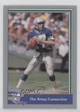 1989 Pacific Steve Largent Dave Krieg #53 0f8