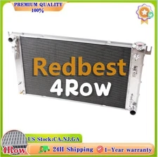 4Row Aluminum Radiator For 1994-2001 Dodge Ram 1500 2500 3500 3.9/5.2/5.9L #1552