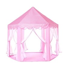 Monobeach Princess Tent Girls Large Playhouse Kids Castle Play Tent 55x53