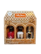 Sally Hansen Holiday Glaze Miracle Gel Gift Set Christmas Limited Edition Trio
