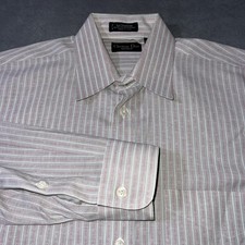 Christian Dior Button Down Shirt Mens 15.5 35 Le Chemise Vintage USA Made