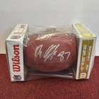 Rob Gronkowski Signed Football Steiner COA Wilson The Duke Game Ball Brand New