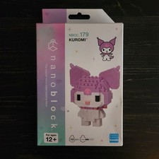 Nanoblock Sanrio Character Collection Kuromi Building Kit Asso Complete w/estras
